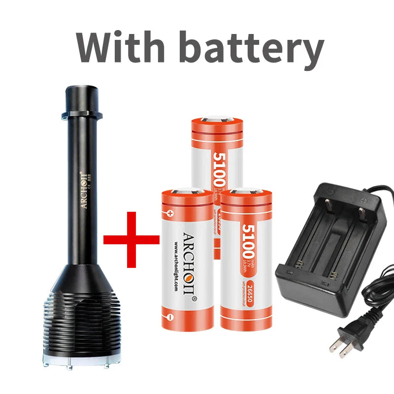 ARCHON D33 3000lumens diving light